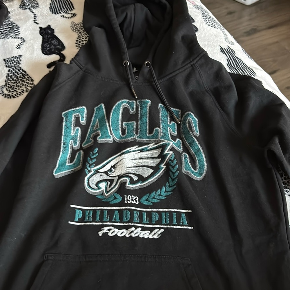 Black Philadelphia Eagles Hoodie